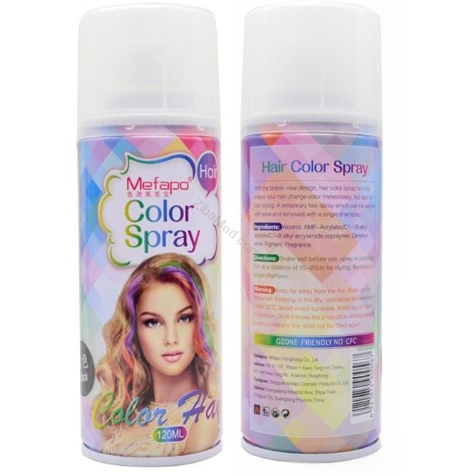 اسپری رنگ مو موقت
