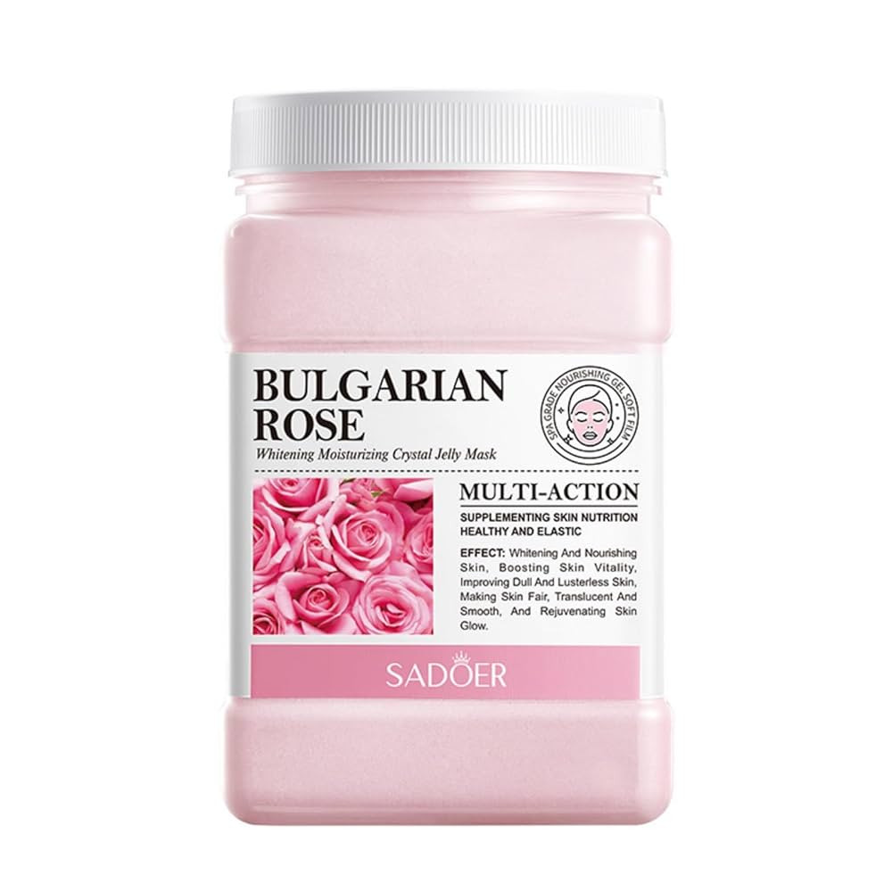 ماسک هیدروژلی 540 گرمی رز بلغاری (Bulgarian Rose) مدل سادور