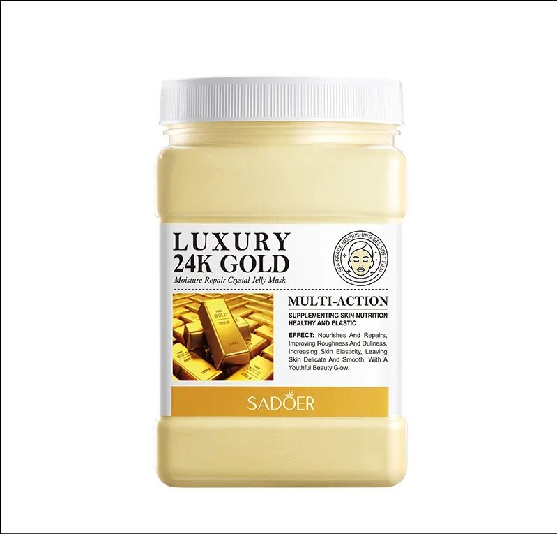 ماسک هیدرو ژله‌ای طلا 24K سادور